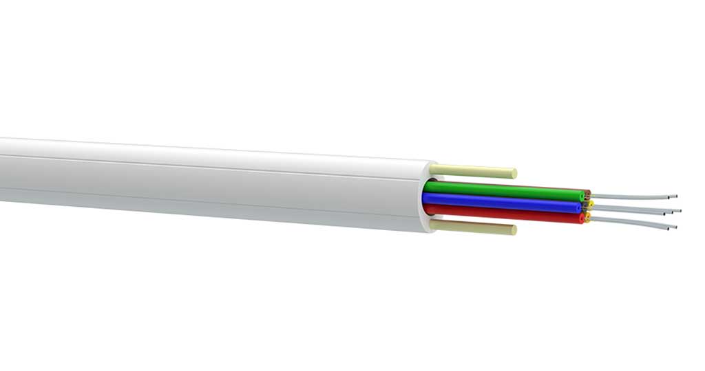 OKVr Rizer distribution fiber optic cable for vertical installation