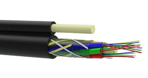 OKL-8 fiber optic cable figure 8 with dielectric remote load-bearing element
